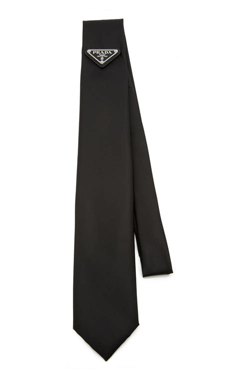 black prada tie.